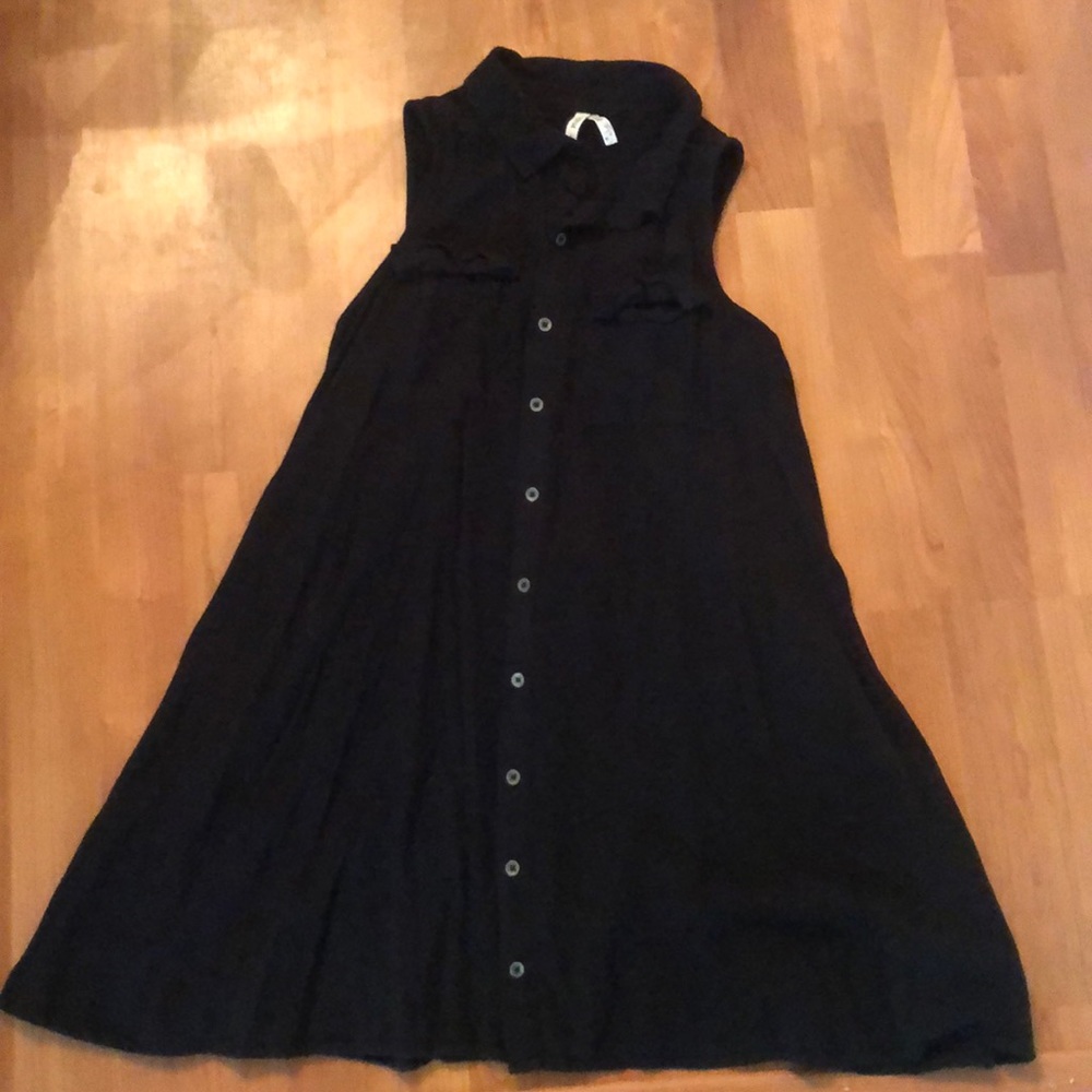 Black dress.